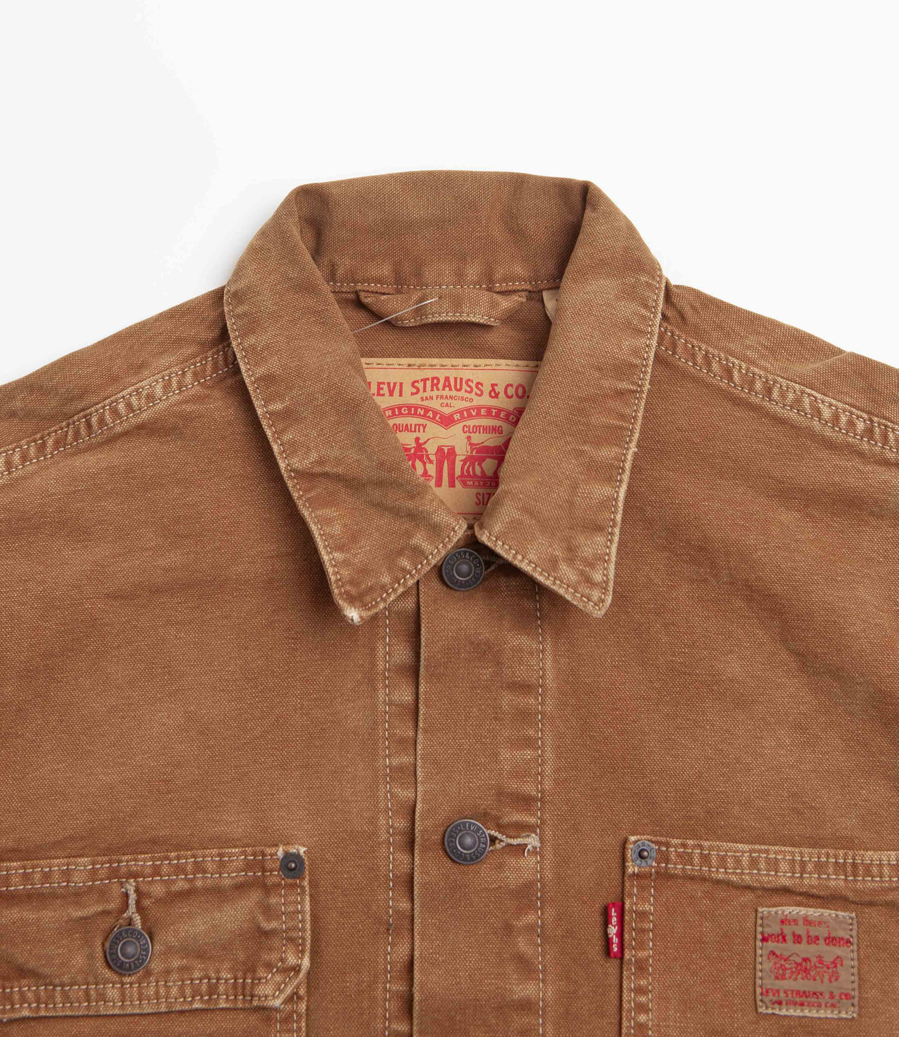 Levi's® Sunrise Trucker Jacket - Dark Ginger | Flatspot