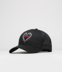Limosine Heart Cap in Black