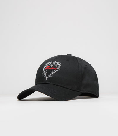 Limosine Heart Cap in Black