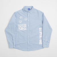 Lo-Fi Encounter Oxford Shirt in Light Blue thumbnail