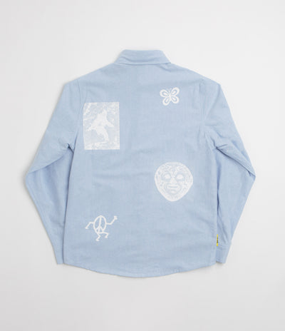 Lo-Fi Encounter Oxford Shirt in Light Blue