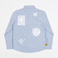 Lo-Fi Encounter Oxford Shirt in Light Blue thumbnail