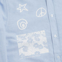 Lo-Fi Encounter Oxford Shirt in Light Blue thumbnail