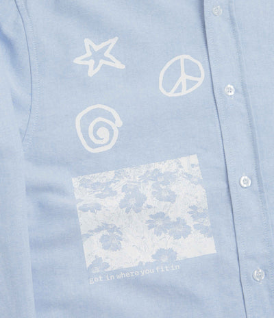 Lo-Fi Encounter Oxford Shirt in Light Blue