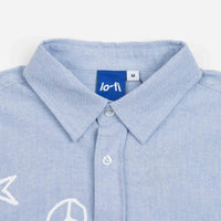 Lo-Fi Encounter Oxford Shirt in Light Blue thumbnail