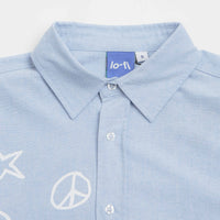 Lo-Fi Encounter Oxford Shirt in Light Blue thumbnail