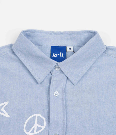 Lo-Fi Encounter Oxford Shirt in Light Blue