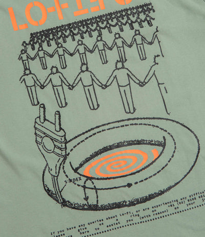 Lo-Fi Leader T-Shirt in Ice