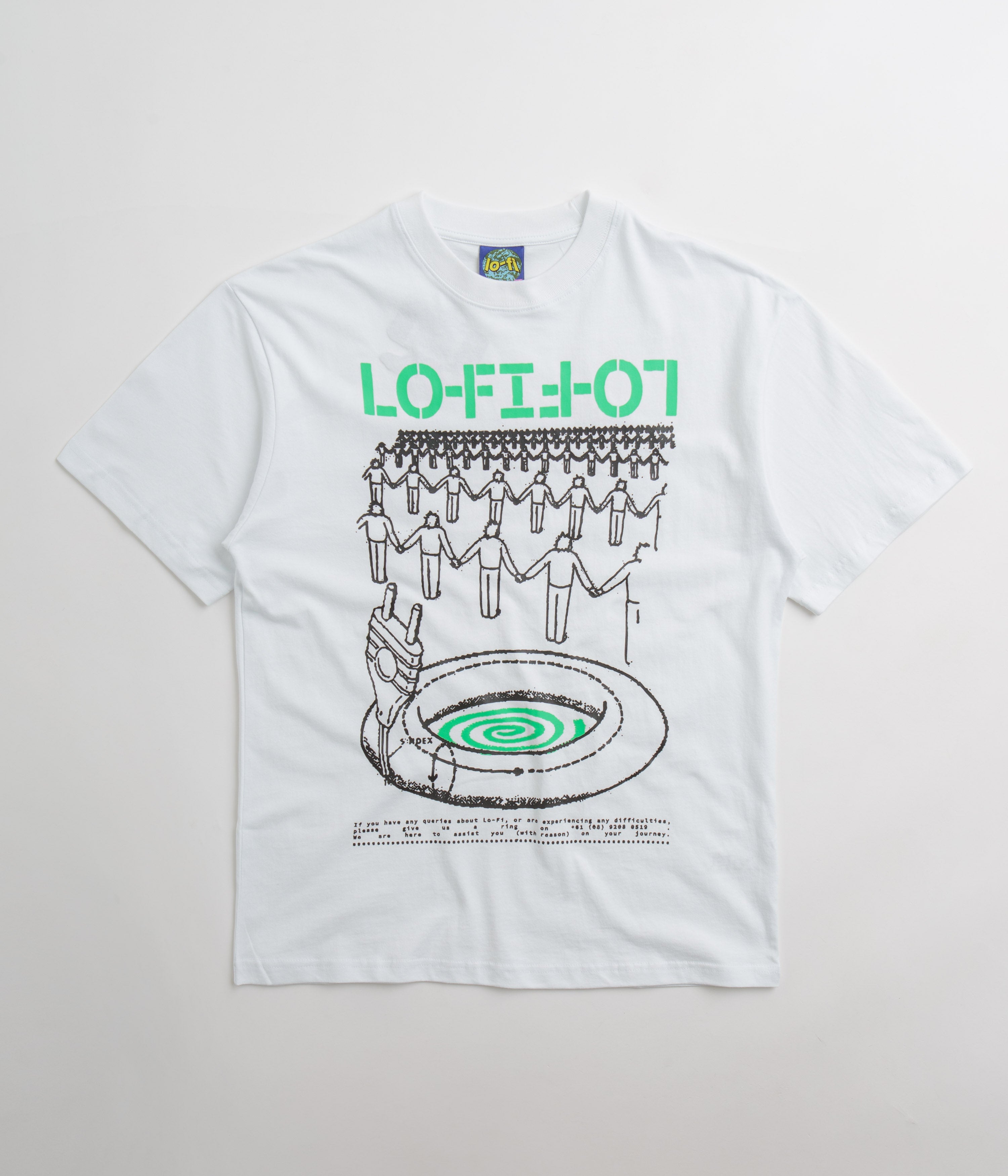 Lo-Fi Leader T-Shirt in White