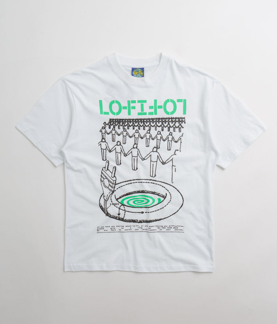 Lo-Fi Leader T-Shirt in White