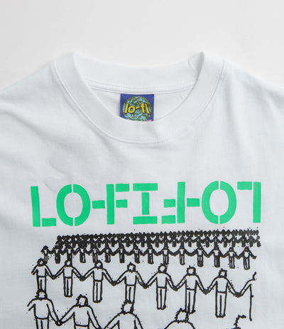 Lo-Fi Leader T-Shirt in White
