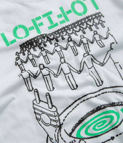 Lo-Fi Leader T-Shirt in White
