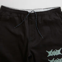 Lo-Fi Static Work Shorts in Black thumbnail