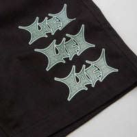 Lo-Fi Static Work Shorts in Black thumbnail