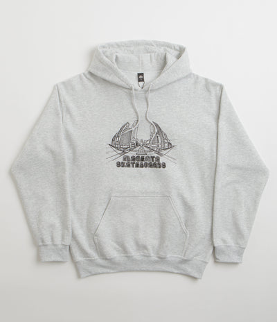 Magenta 3D Hoodie - Ash