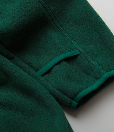 Magenta Antartic Zipped Hoodie - Green