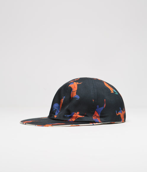 Magenta Ballet Cap - Dark Navy