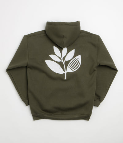 Magenta Chenille Hoodie - Khaki