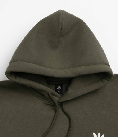 Magenta Chenille Hoodie - Khaki