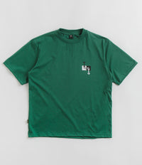 Magenta Chess T-Shirt in Green
