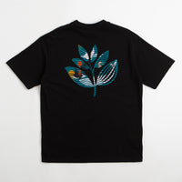 Magenta Deep Plant T-Shirt - Black thumbnail