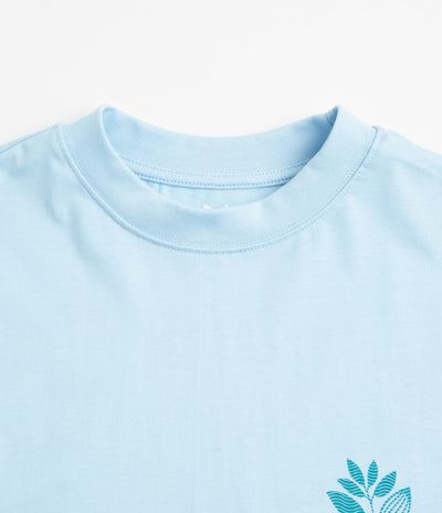 Magenta Deep Plant T-Shirt - Blue