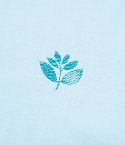Magenta Deep Plant T-Shirt - Blue