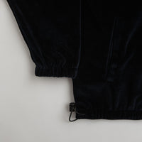Magenta Dimanche Velour 1/2 Zip Sweatshirt - Navy thumbnail