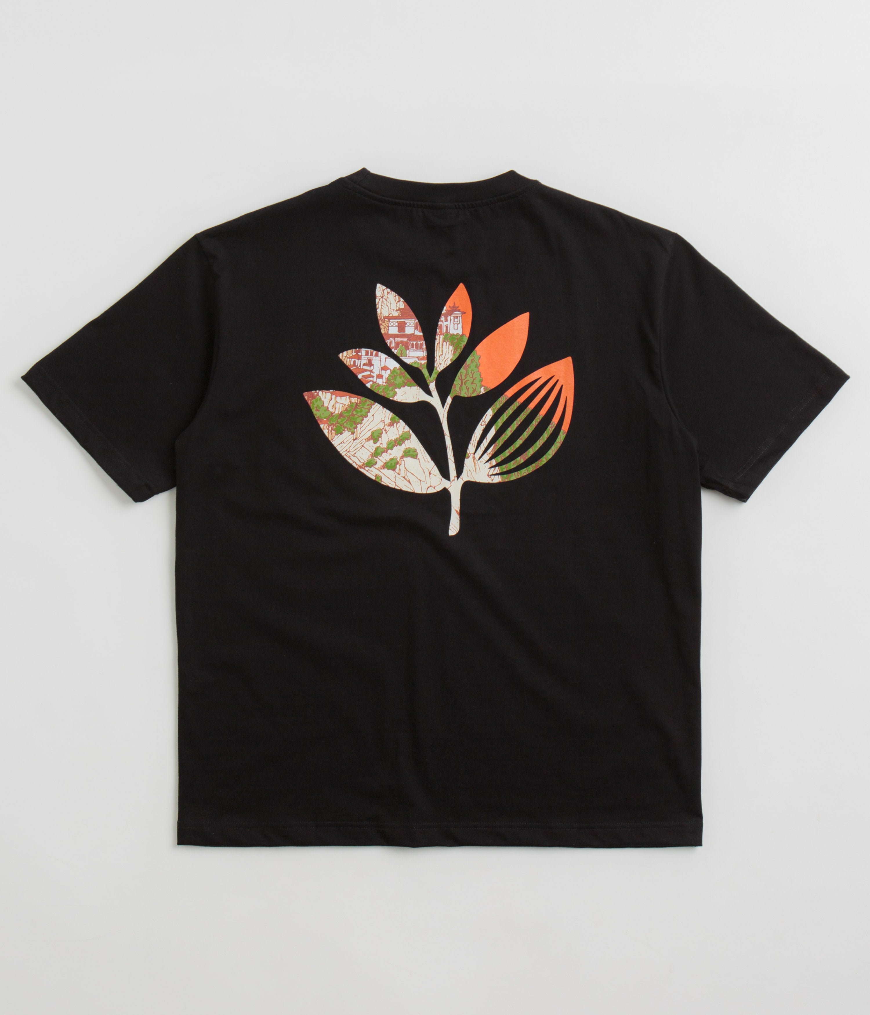 Magenta Dojo T-Shirt in Black