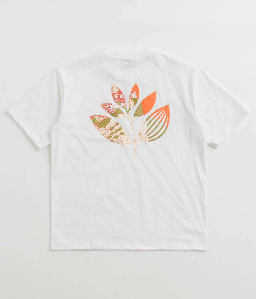 Magenta Dojo T-Shirt in White