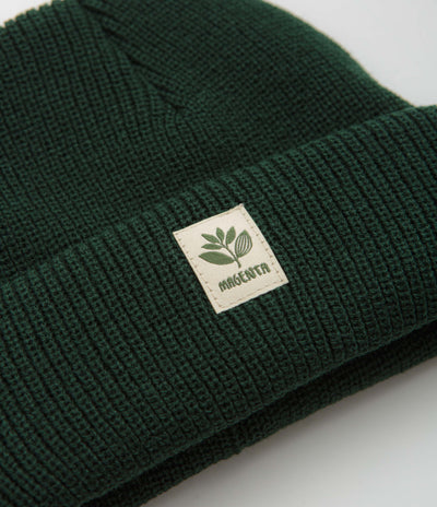 Magenta Fam Beanie in Forest Green
