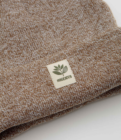Magenta Fam Beanie - Heather Oatmeal