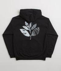 Magenta Femme Hoodie in Black