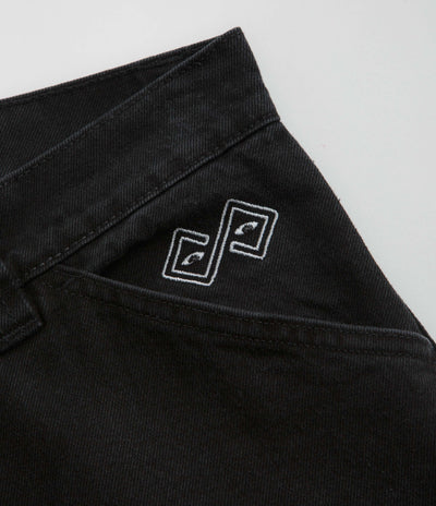 Magenta Ledge Jeans in Black