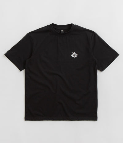 Magenta Marble T-Shirt in Black