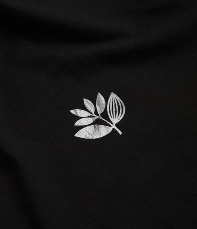 Magenta Marble T-Shirt in Black