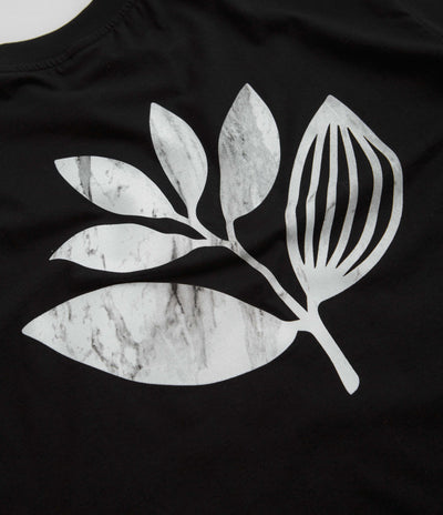 Magenta Marble T-Shirt in Black