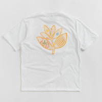 Magenta Mosaic T-Shirt in White thumbnail