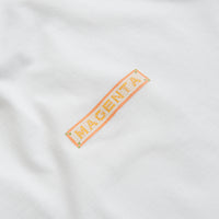 Magenta Mosaic T-Shirt in White thumbnail