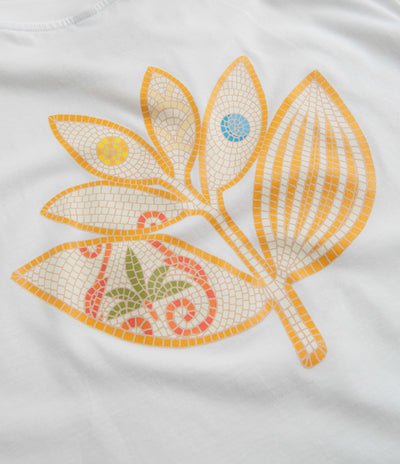 Magenta Mosaic T-Shirt in White