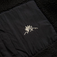 Magenta MTN 3/4 High Neck Fleece - Black thumbnail