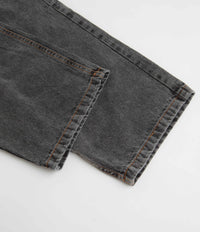 Magenta OG 2 Tone Jeans - Distressed Black Denim / Off White