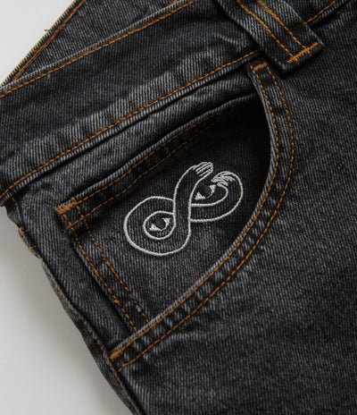 Magenta OG Denim Pants - Distressed Black