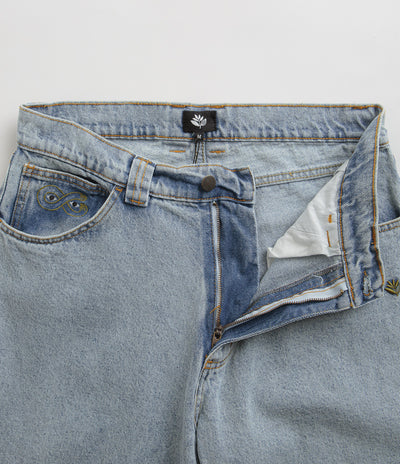 Magenta OG Denim Pants in Washed Blue