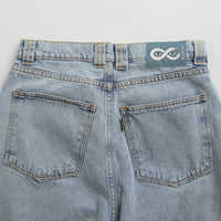 Magenta OG Denim Pants in Washed Blue thumbnail