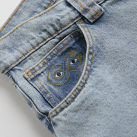 Magenta OG Denim Pants in Washed Blue thumbnail