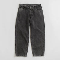 Magenta OG Stitch Jeans in Distressed Black Denim thumbnail
