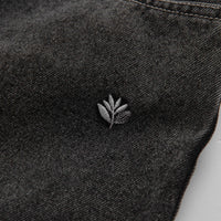 Magenta OG Stitch Jeans in Distressed Black Denim thumbnail
