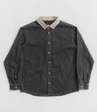 Magenta PWS Shirt in Black Denim