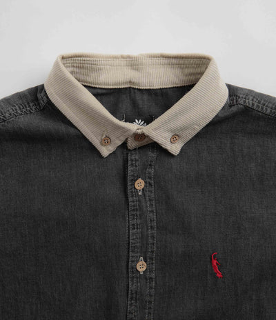 Magenta PWS Shirt in Black Denim